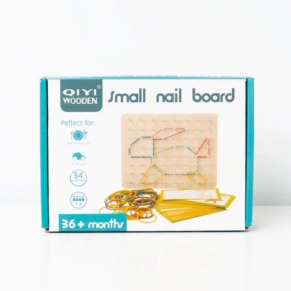 Small nail board wooden
