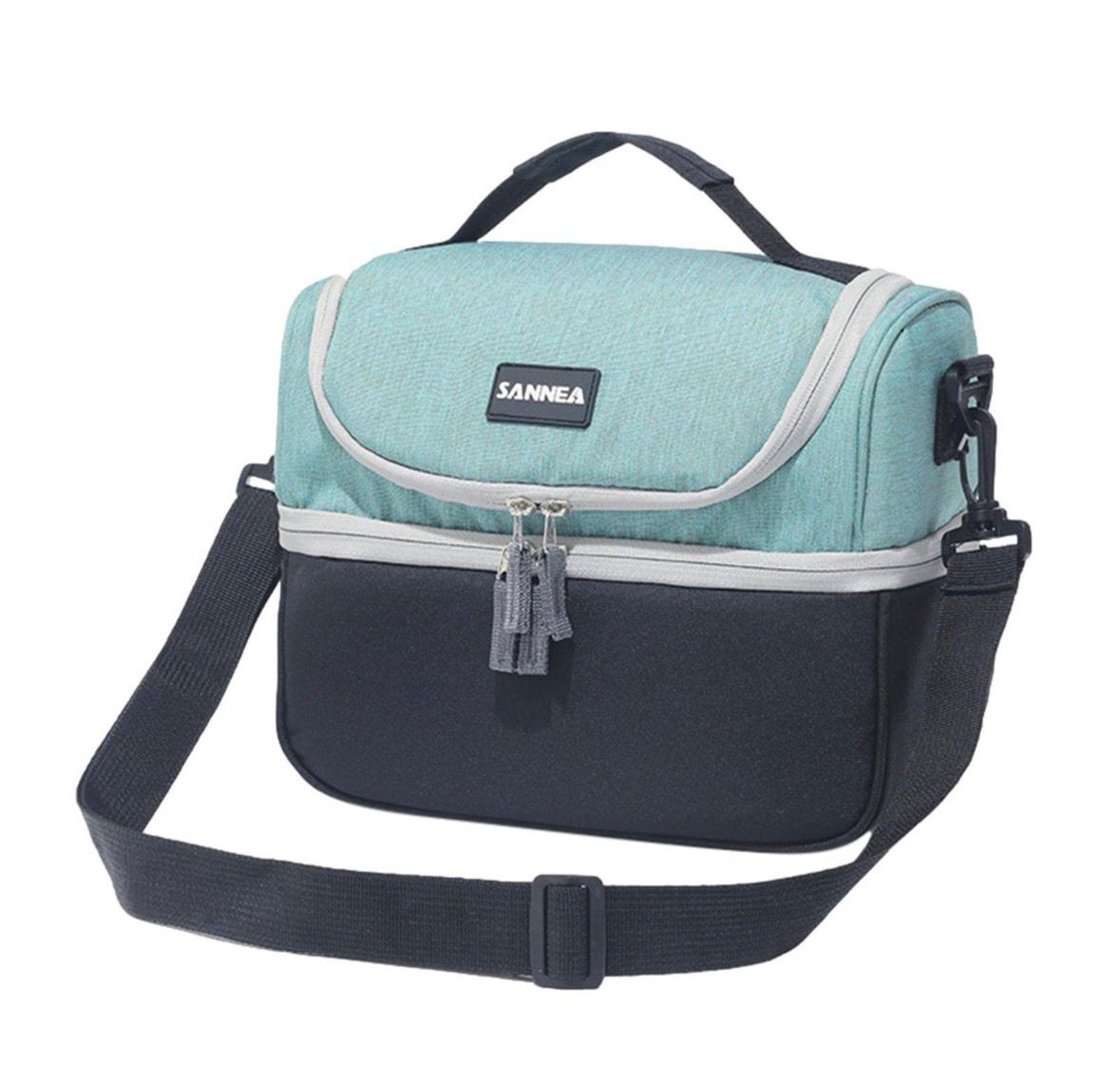 lunch bag sannea duocolor 8l 2comp. w/belt